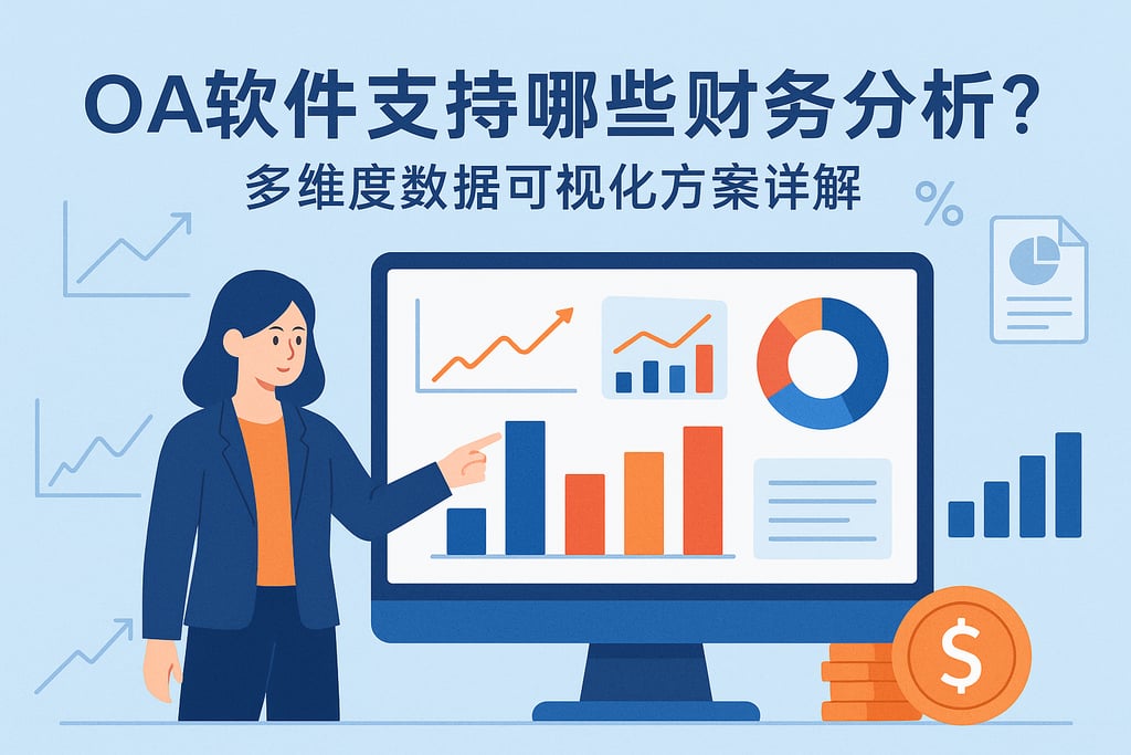 OA软件支持哪些财务分析？多维度数据可视化方案详解