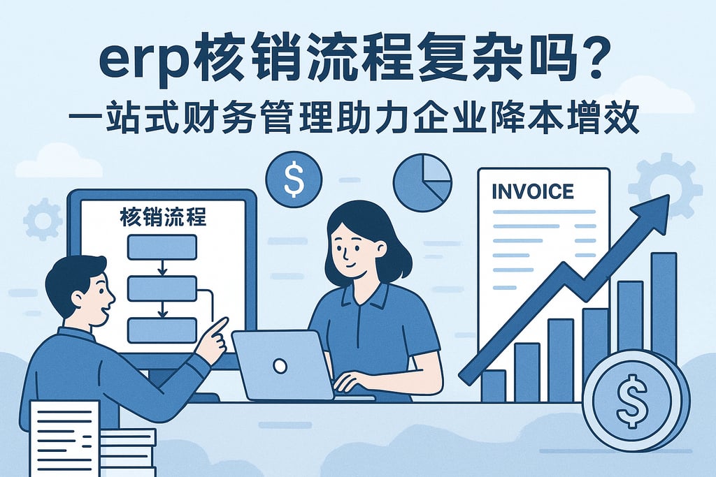 erp核销流程复杂吗？一站式财务管理助力企业降本增效