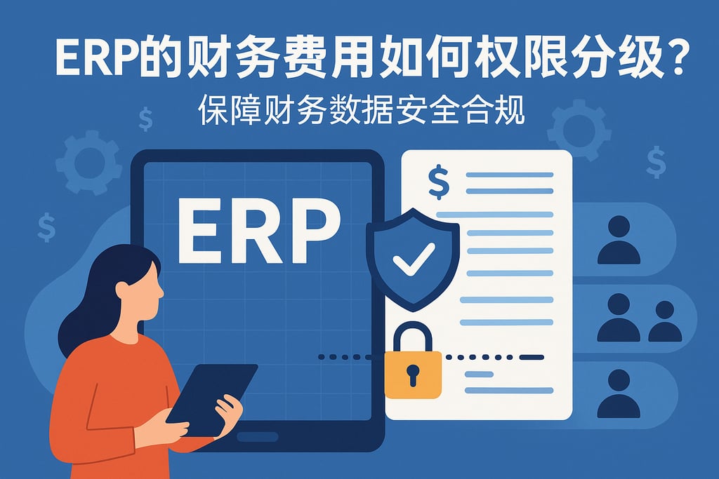 erp的财务费用如何权限分级？保障财务数据安全合规