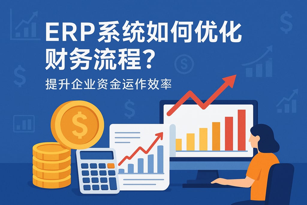 erp系统如何优化财务流程？提升企业资金运作效率