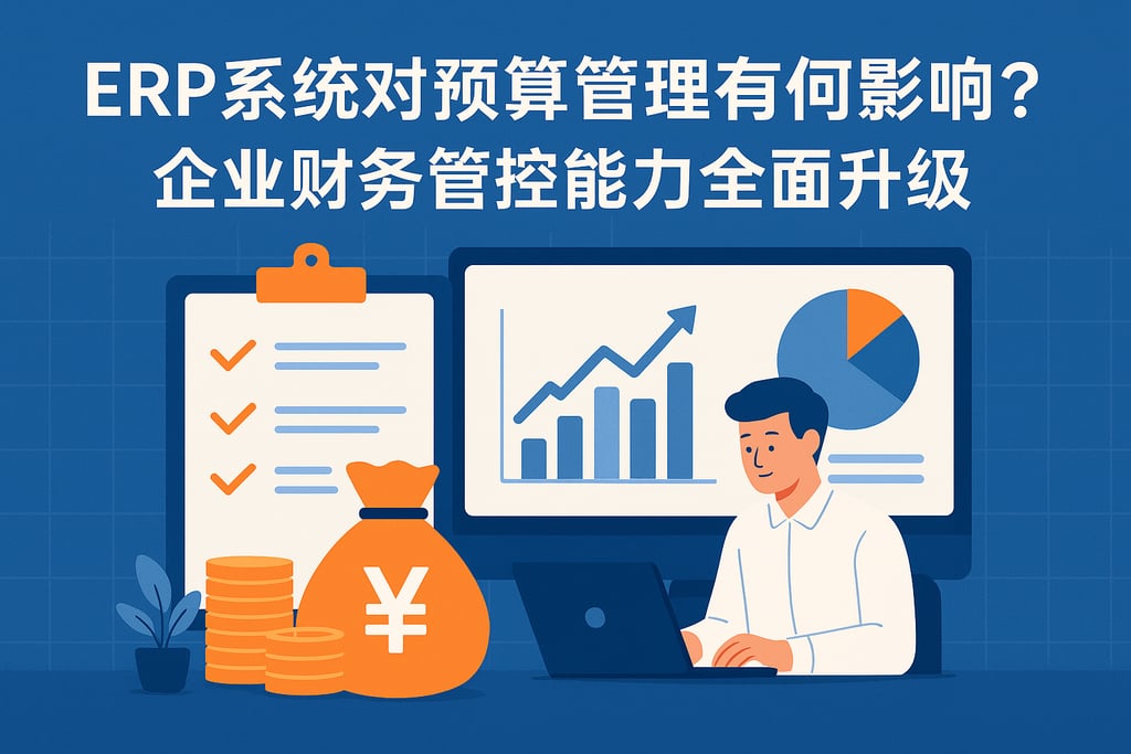 erp系统对预算管理有何影响？企业财务管控能力全面升级
