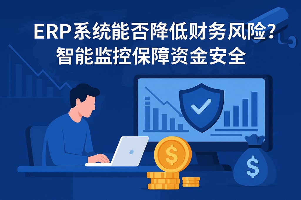 erp系统能否降低财务风险？智能监控保障资金安全