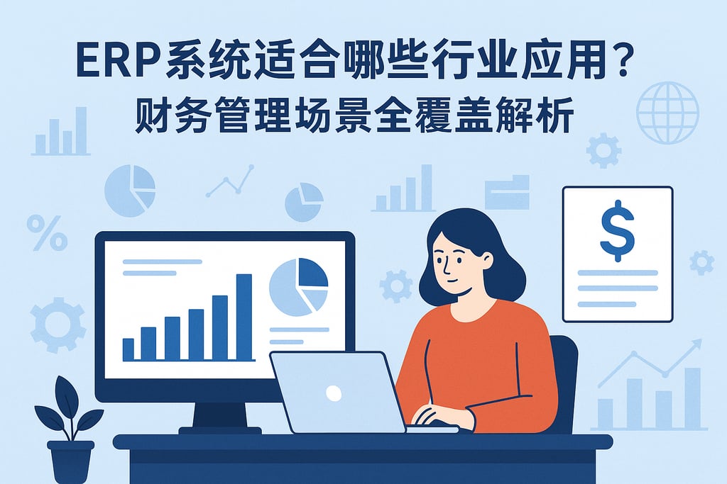 erp系统适合哪些行业应用？财务管理场景全覆盖解析