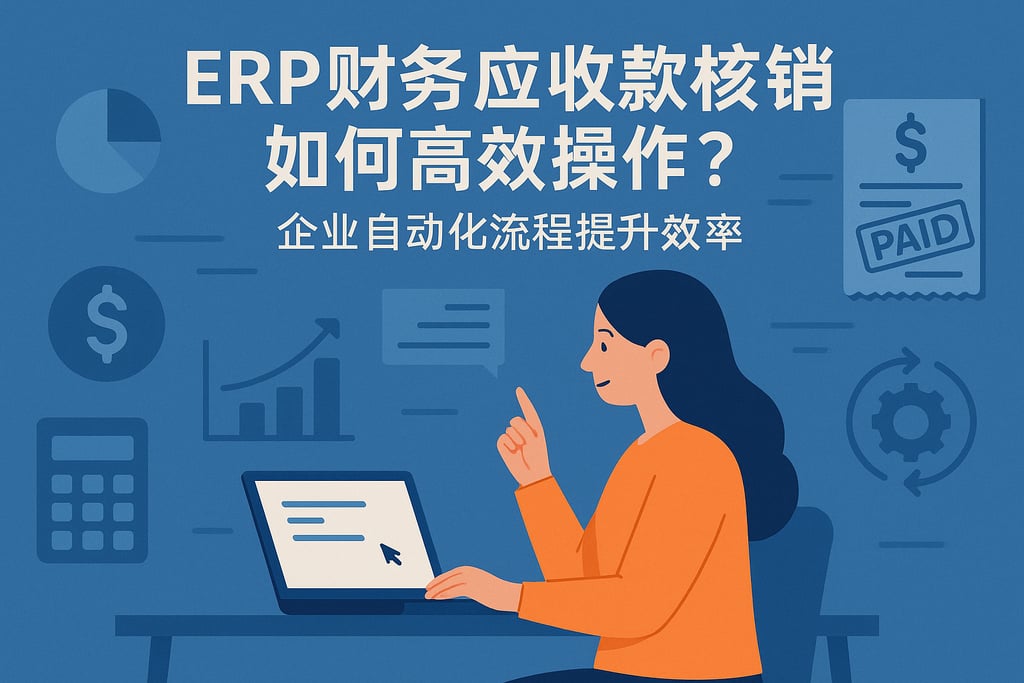 erp财务应收款核销如何高效操作？企业自动化流程提升效率