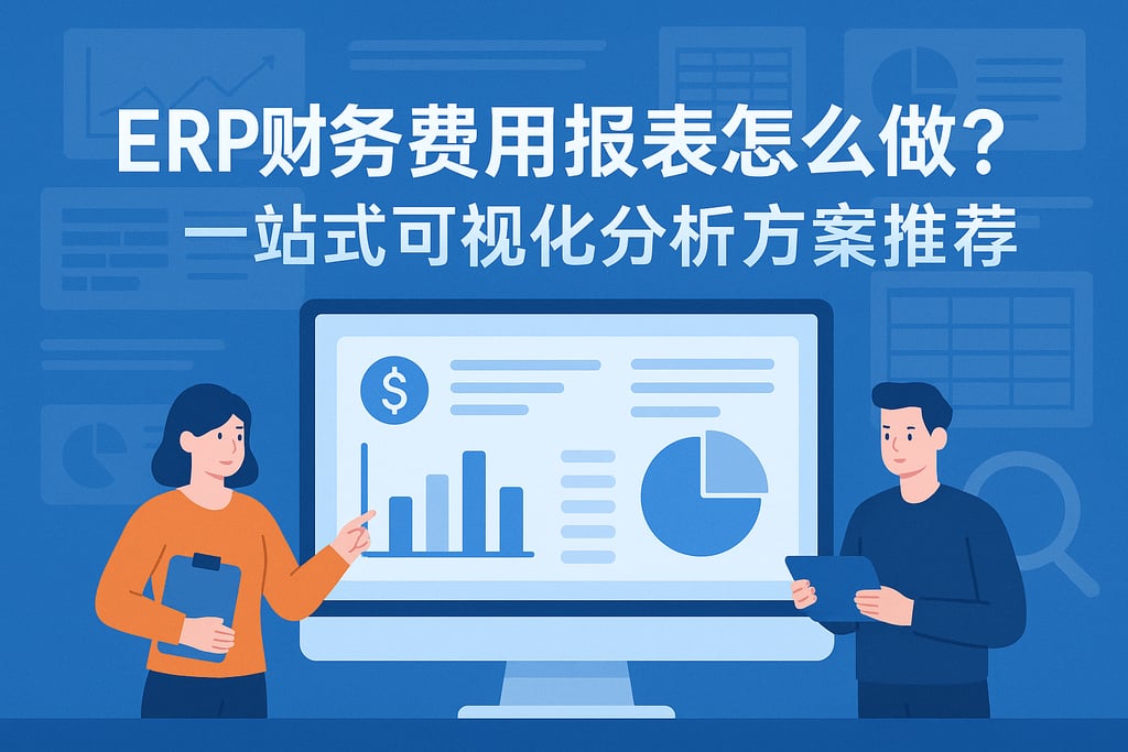 erp财务费用报表怎么做？一站式可视化分析方案推荐