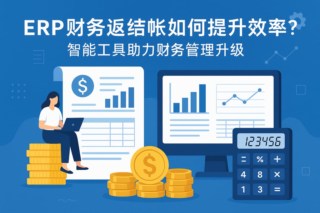 erp财务返结帐如何提升效率？智能工具助力财务管理升级