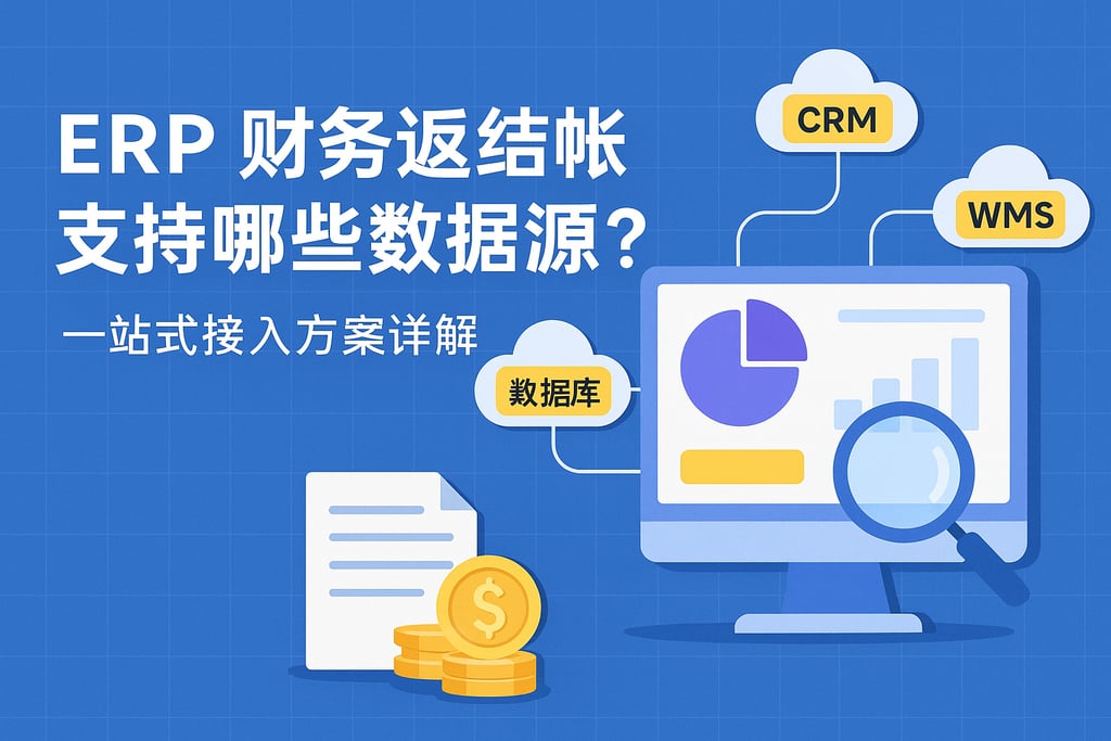 erp财务返结帐支持哪些数据源？一站式接入方案详解