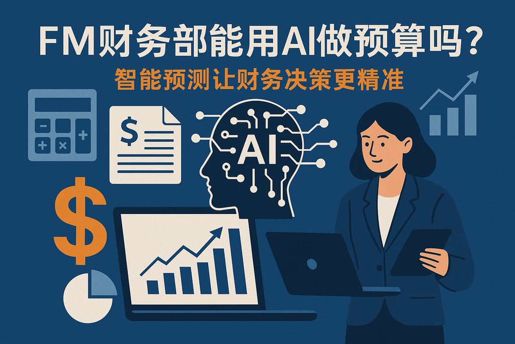 fm财务部能用AI做预算吗？智能预测让财务决策更精准