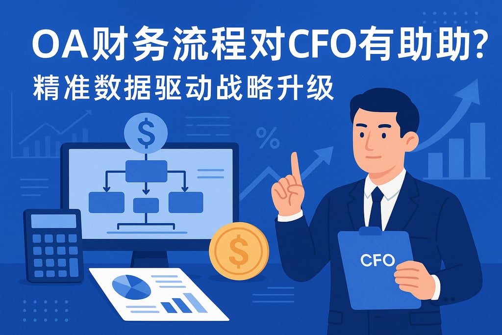 oa财务流程对CFO有何帮助？精准数据驱动战略升级