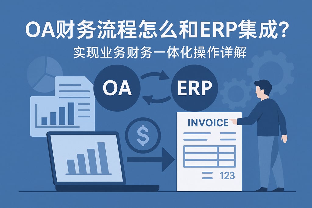 oa财务流程怎么和ERP集成？实现业务财务一体化操作详解