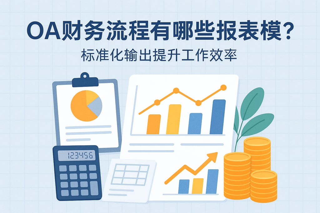 oa财务流程有哪些报表模板？标准化输出提升工作效率