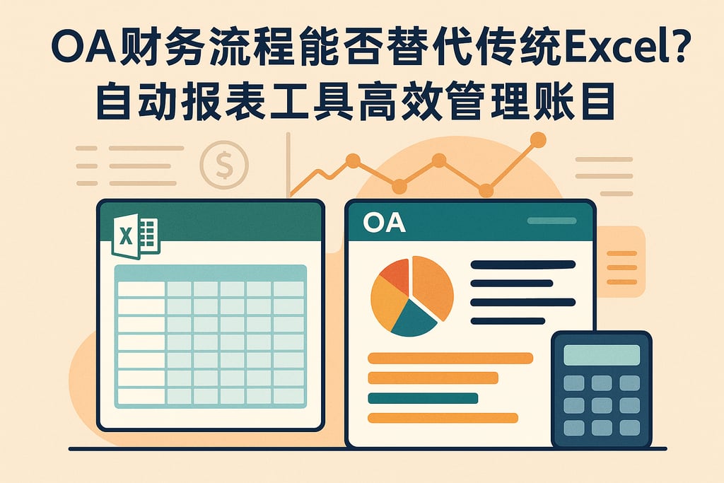 oa财务流程能否替代传统Excel？自动报表工具高效管理账目