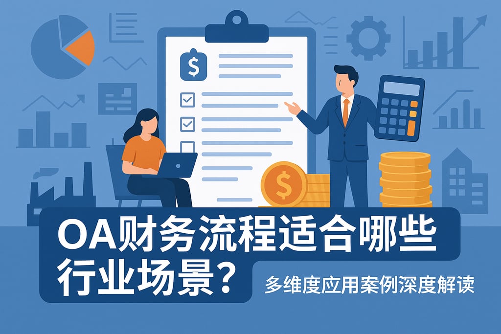 oa财务流程适合哪些行业场景？多维度应用案例深度解读