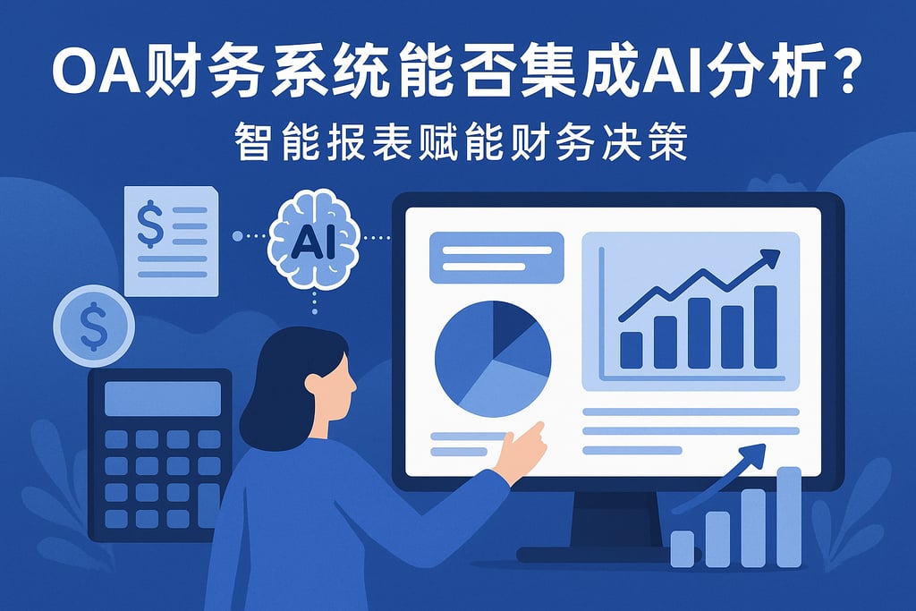 oa财务系统能否集成AI分析？智能报表赋能财务决策