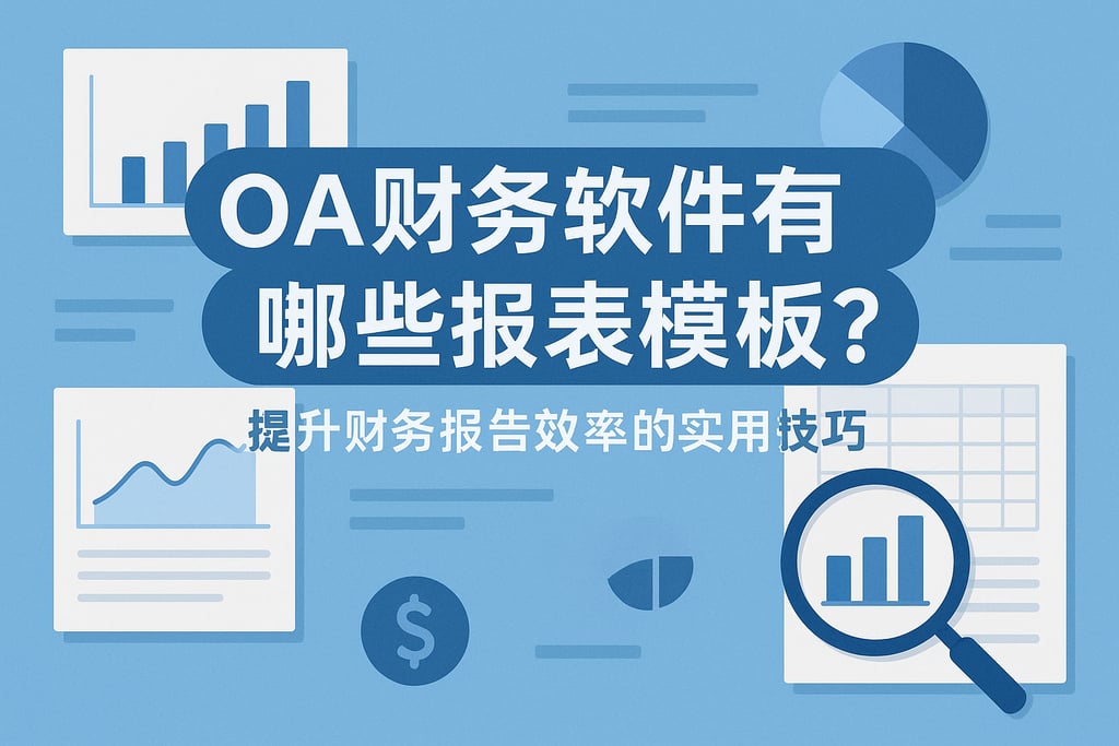 oa财务软件有哪些报表模板？提升财务报告效率的实用技巧