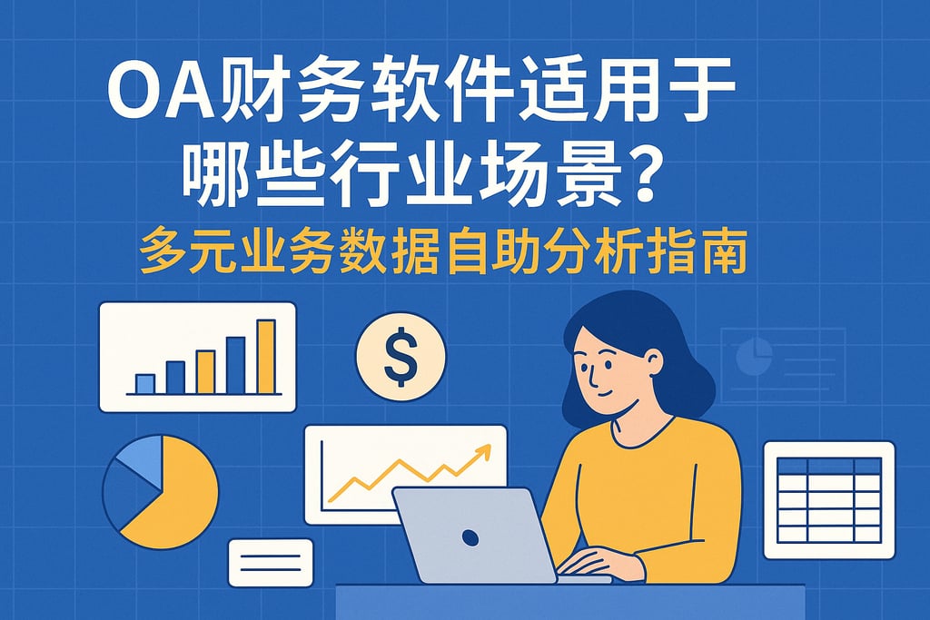 oa财务软件适用于哪些行业场景？多元业务数据自助分析指南