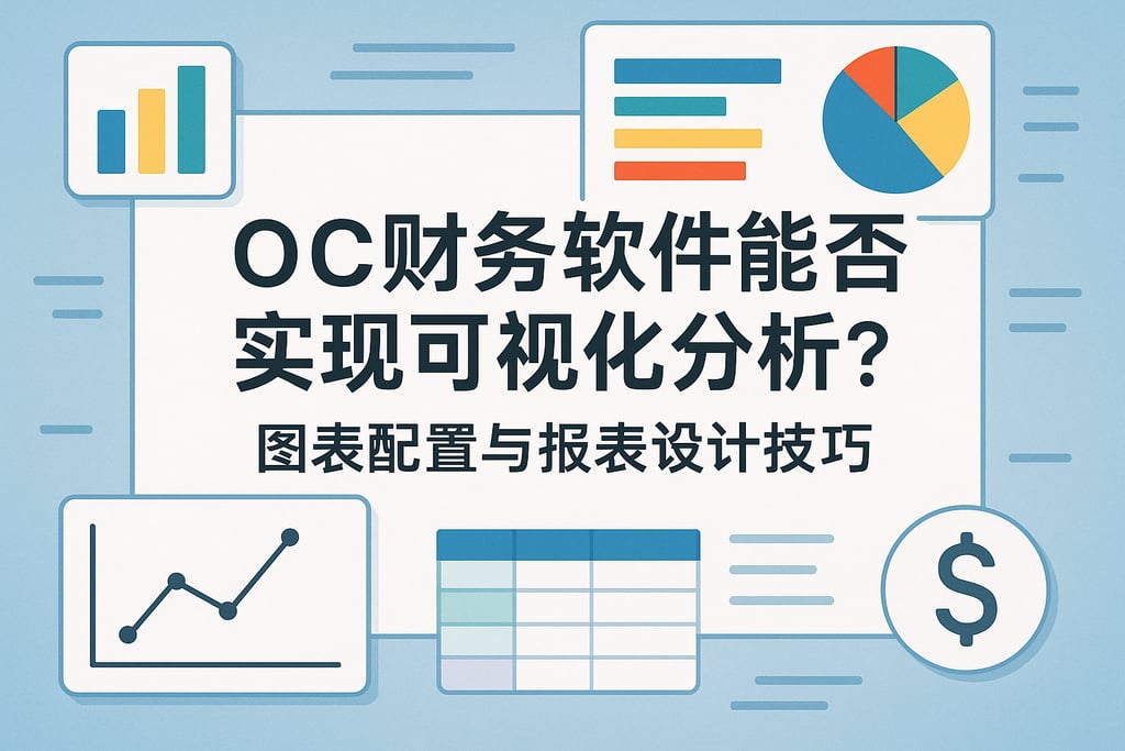 oc财务软件能否实现可视化分析？图表配置与报表设计技巧