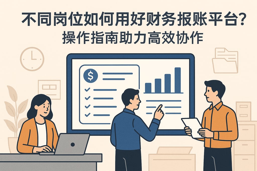 不同岗位如何用好财务报账平台？操作指南助力高效协作