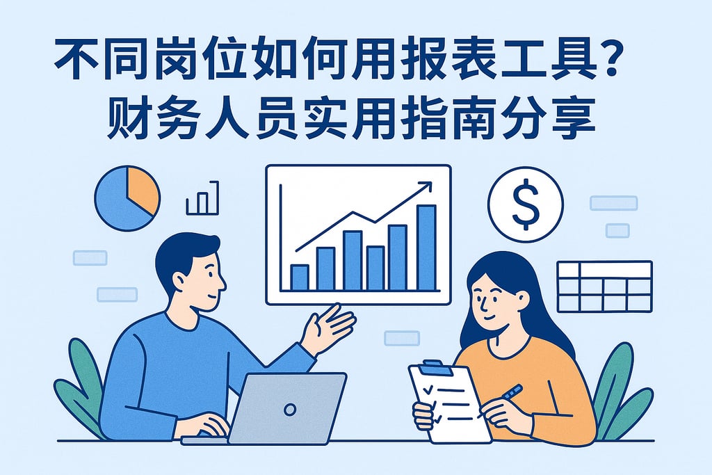 不同岗位如何用报表工具？财务人员实用指南分享