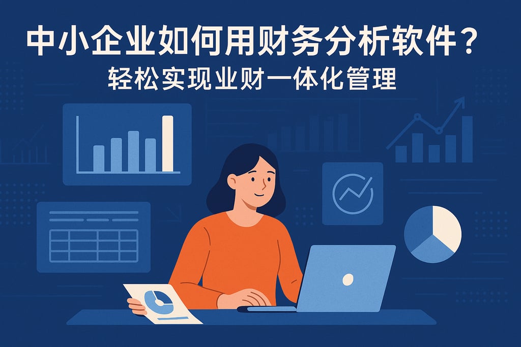 中小企业如何用财务分析软件？轻松实现业财一体化管理