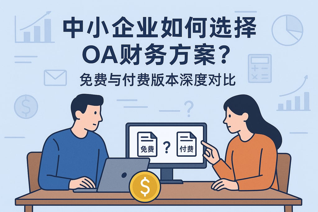 中小企业如何选择OA财务方案？免费与付费版本深度对比