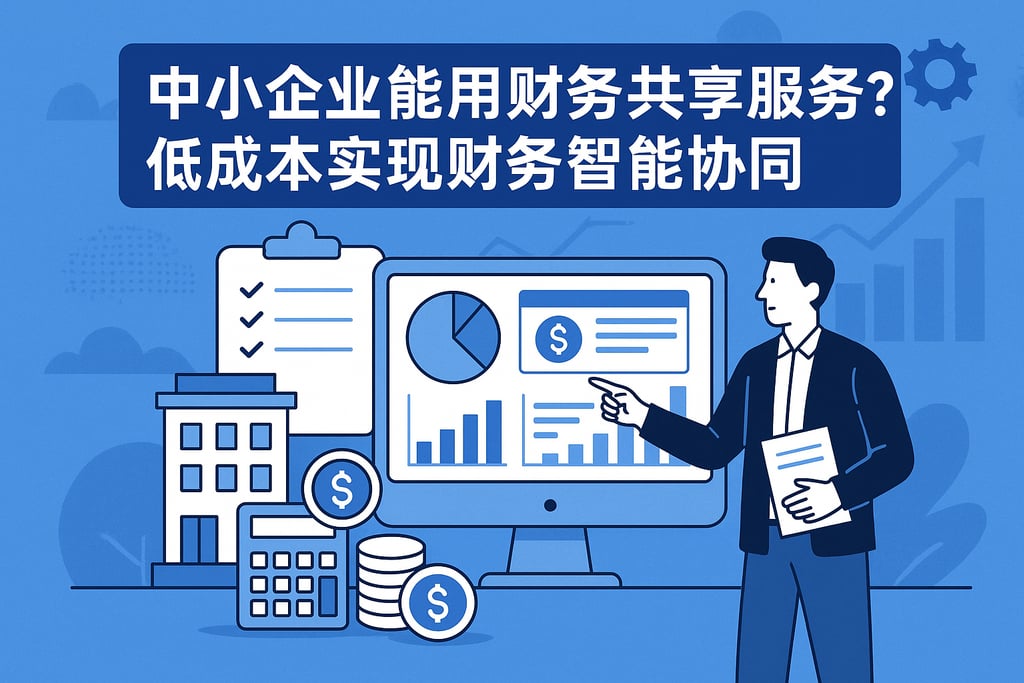中小企业能用财务共享服务中心吗？低成本实现财务智能协同