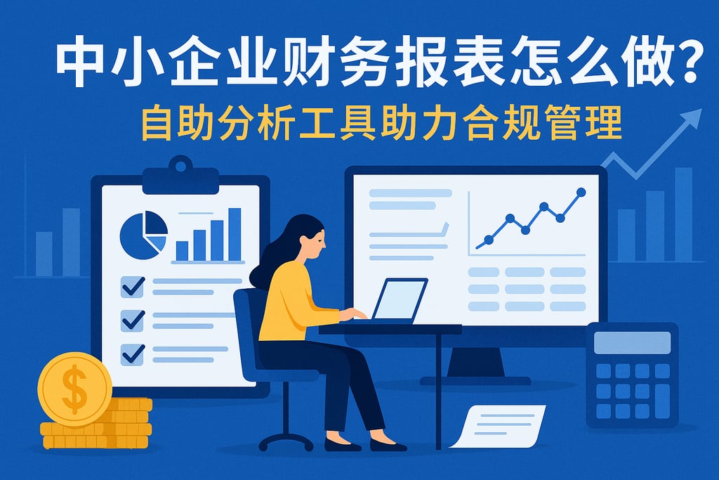 中小企业财务报表怎么做？自助分析工具助力合规管理