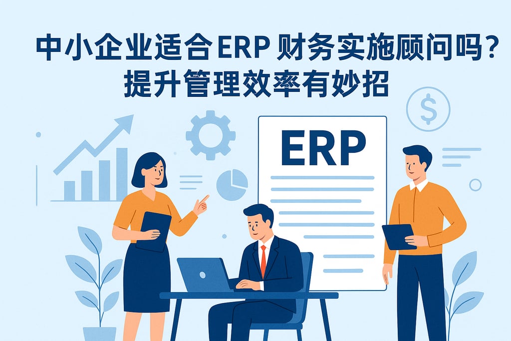 中小企业适合erp财务实施顾问吗？提升管理效率有妙招