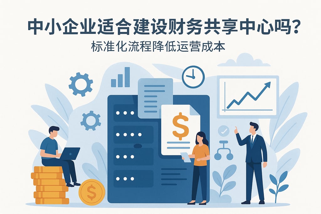 中小企业适合建设财务共享中心吗？标准化流程降低运营成本