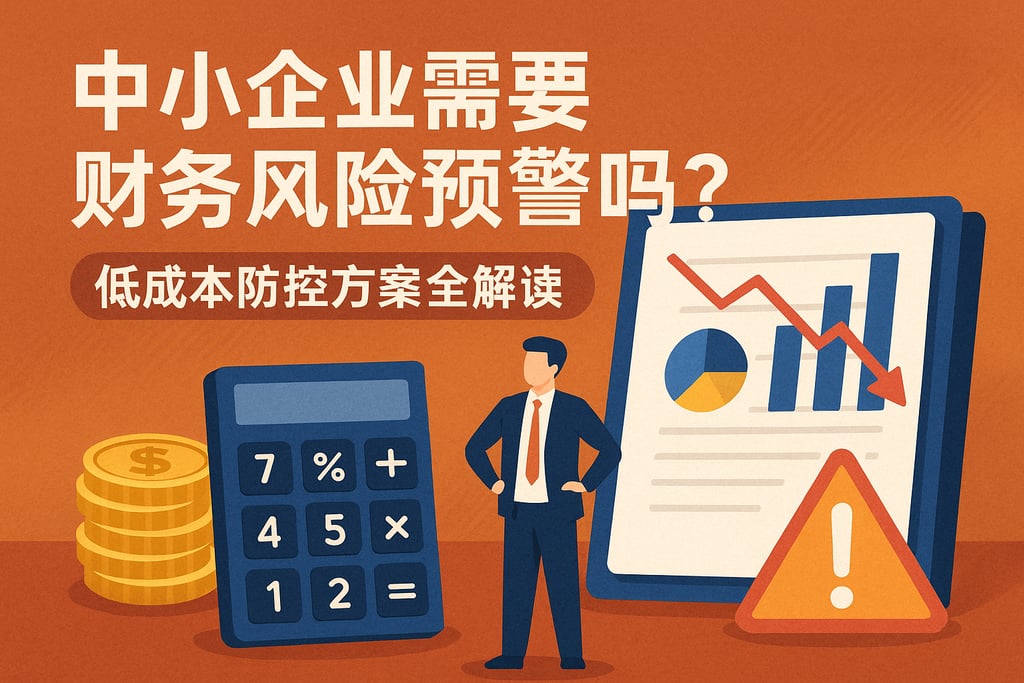 中小企业需要财务风险预警吗？低成本防控方案全解读
