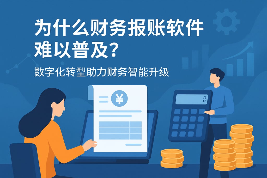为什么财务报账软件难以普及？数字化转型助力财务智能升级