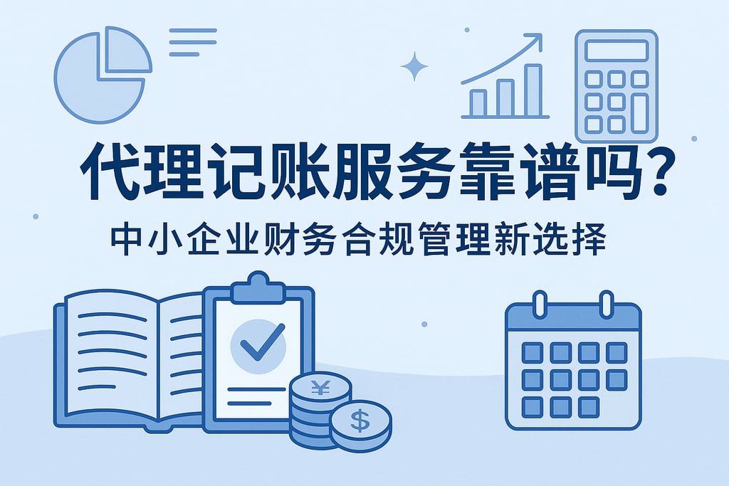 代理记账服务靠谱吗？中小企业财务合规管理新选择