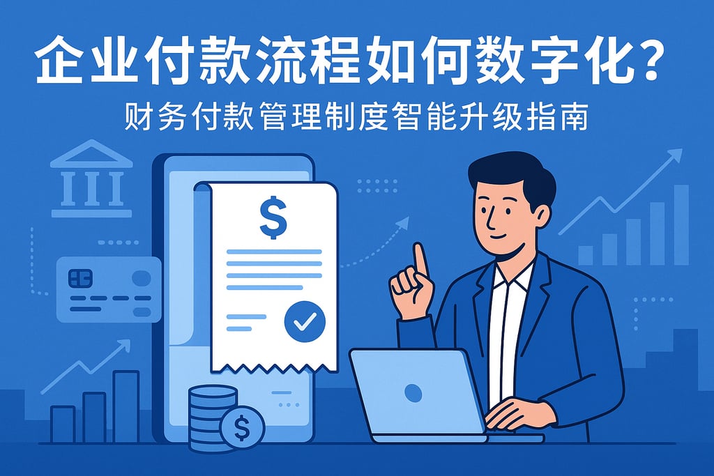 企业付款流程如何数字化？财务付款管理制度智能升级指南