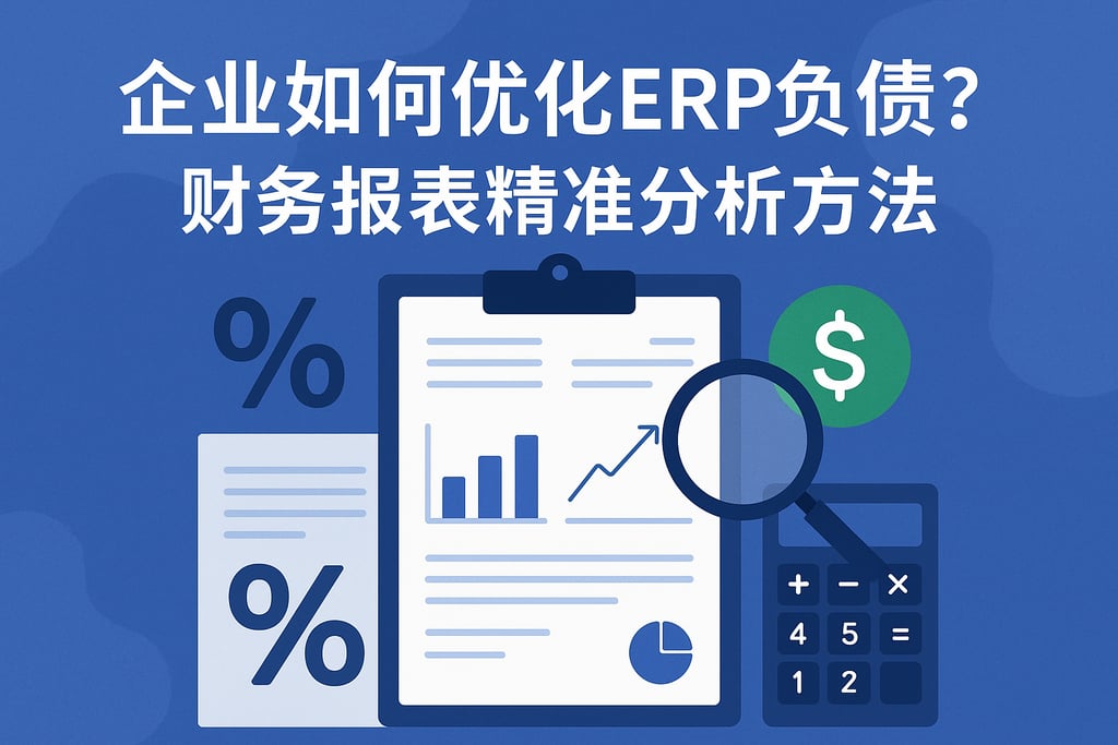 企业如何优化ERP负债？财务报表精准分析方法