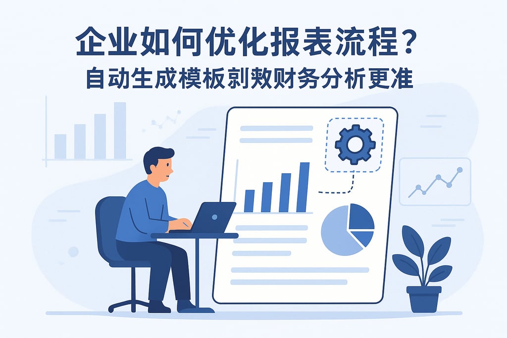 企业如何优化报表流程？自动生成模板让财务分析更精准