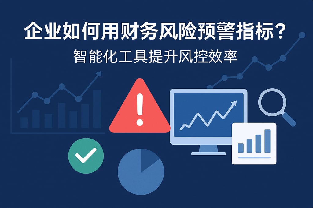 企业如何用财务风险预警指标？智能化工具提升风控效率