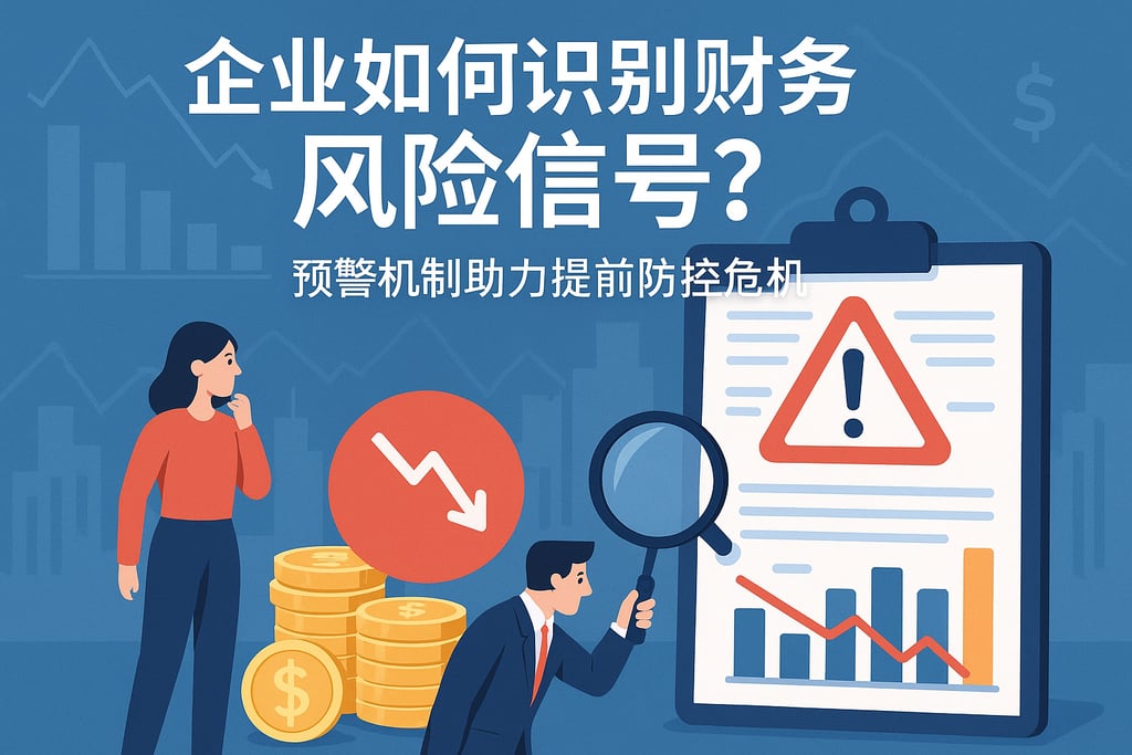企业如何识别财务风险信号？预警机制助力提前防控危机