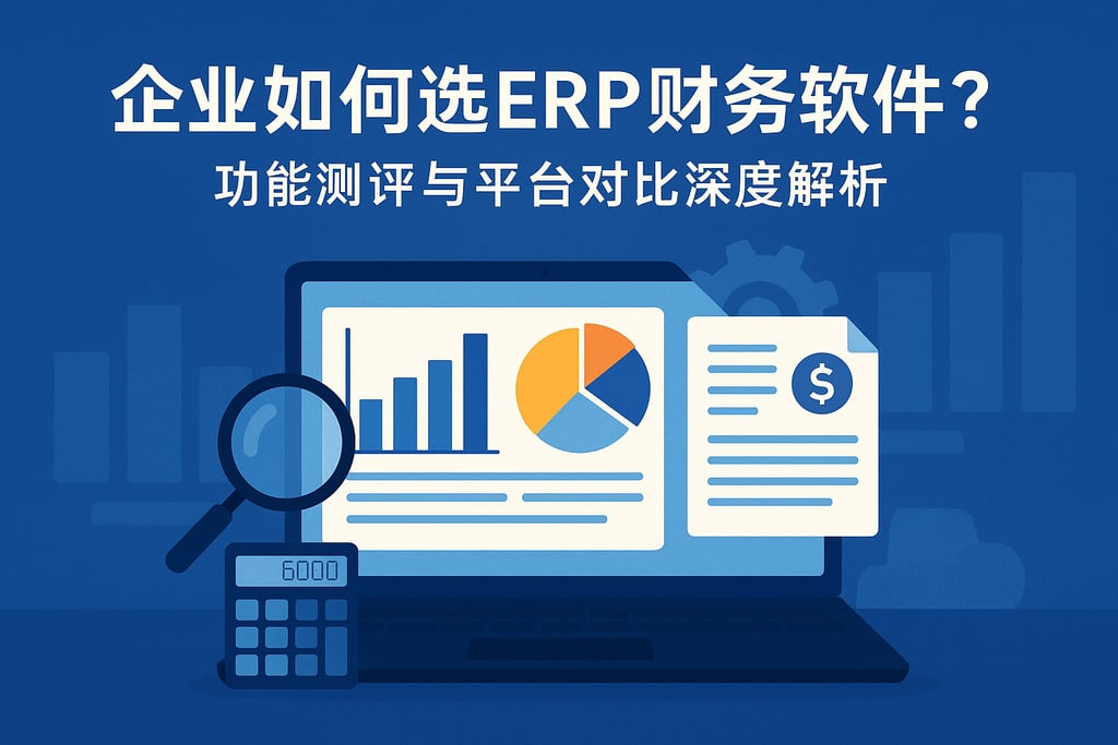 企业如何选ERP财务软件？功能测评与平台对比深度解析