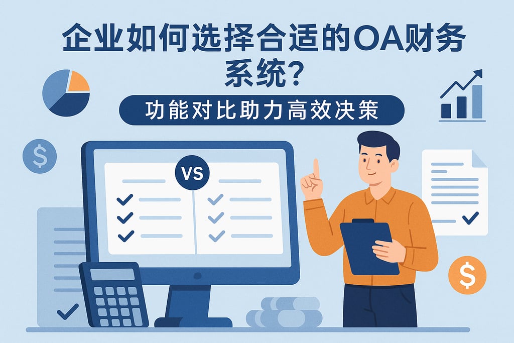 企业如何选择合适的oa财务系统？功能对比助力高效决策