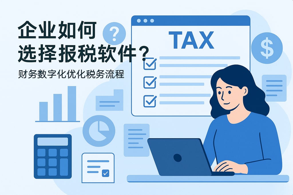 企业如何选择报税软件？财务数字化优化税务流程