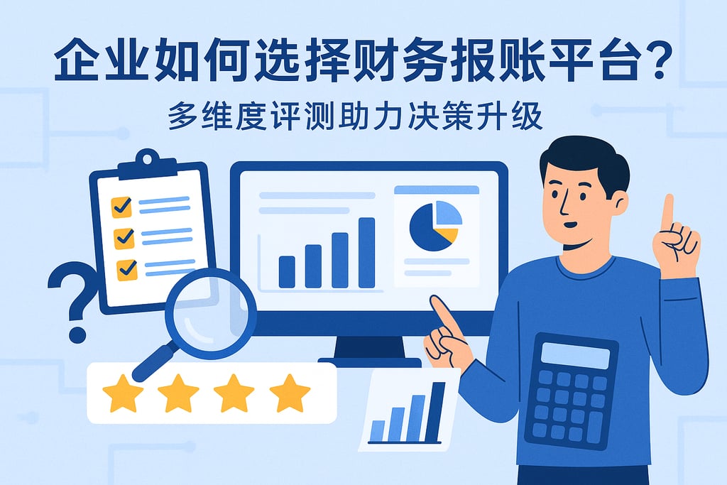 企业如何选择财务报账平台？多维度评测助力决策升级