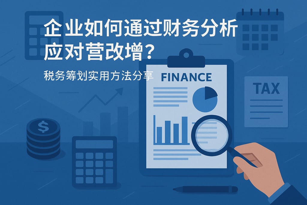 企业如何通过财务分析应对营改增？税务筹划实用方法分享