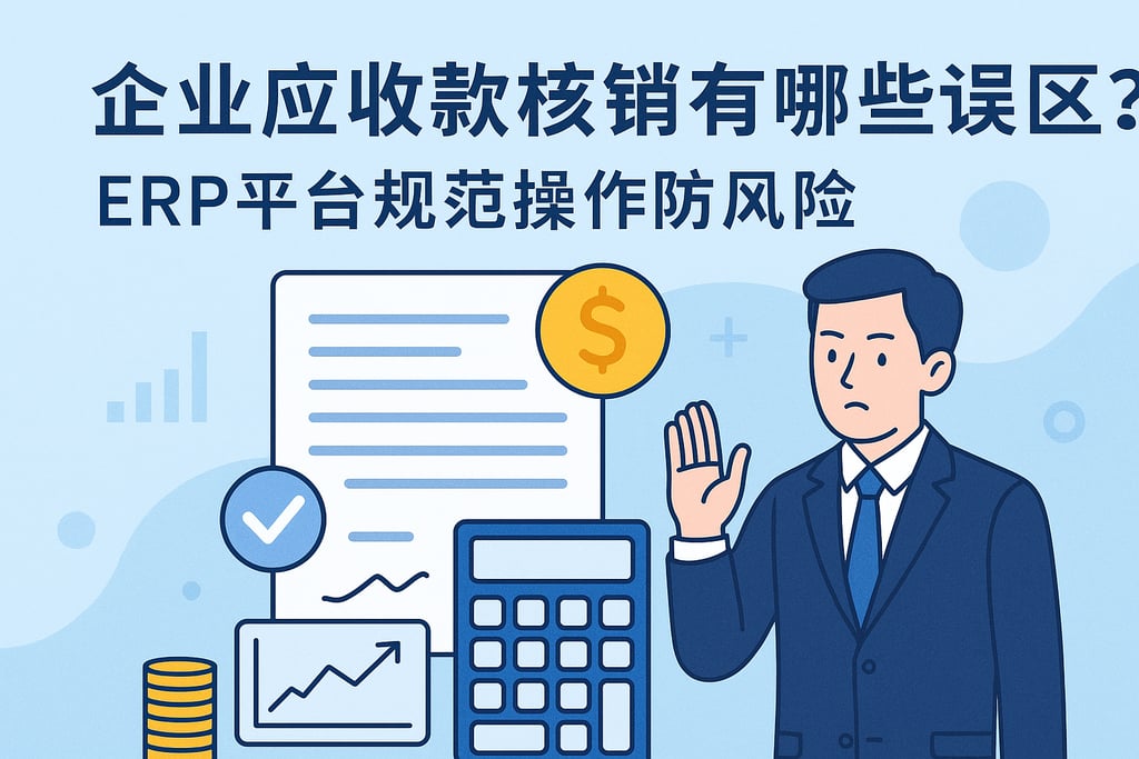 企业应收款核销有哪些误区？ERP平台规范操作防风险