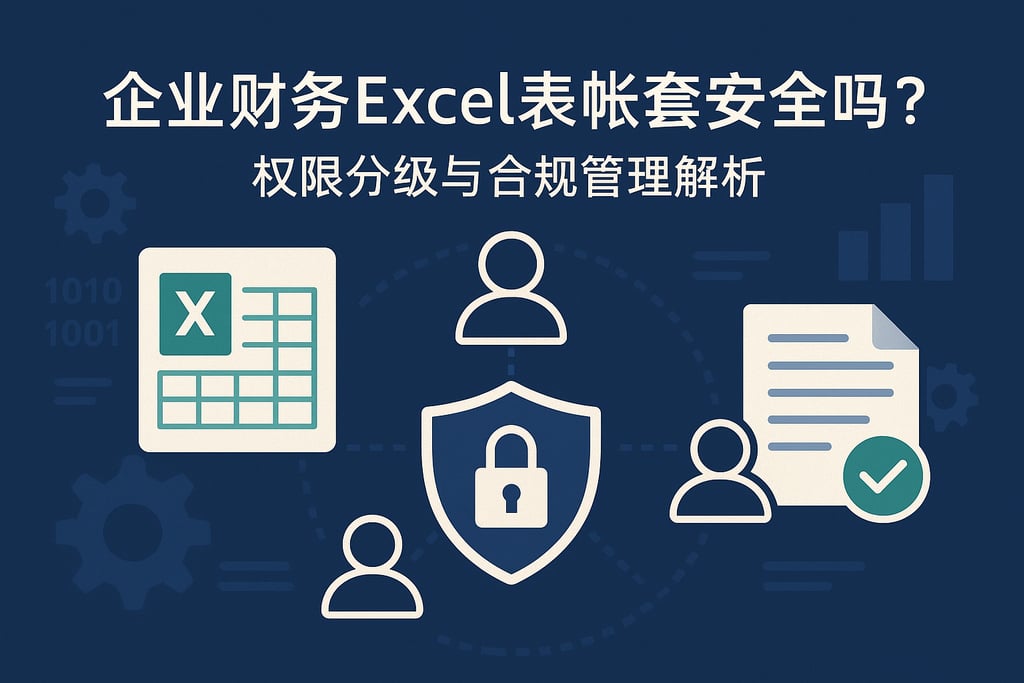 企业财务excel表帐套安全吗？权限分级与合规管理解析