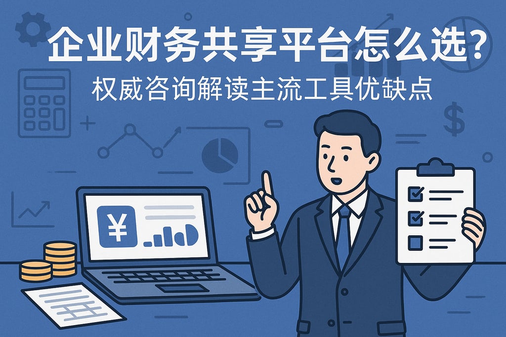 企业财务共享平台怎么选？权威咨询解读主流工具优缺点