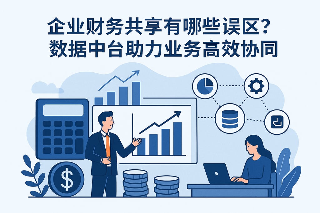 企业财务共享有哪些误区？数据中台助力业务高效协同