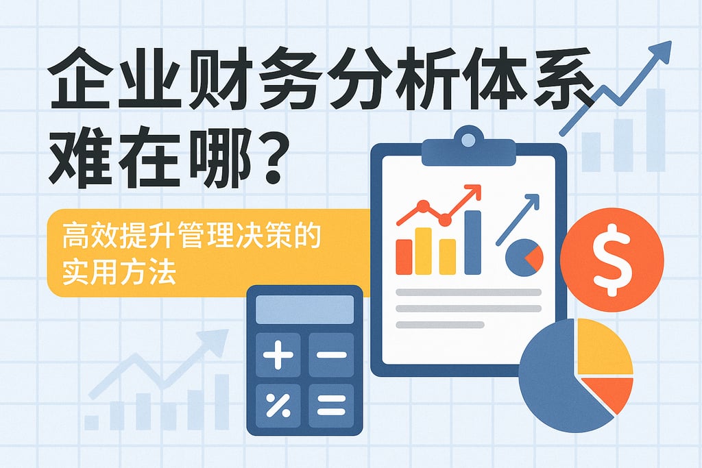 企业财务分析体系难在哪？高效提升管理决策的实用方法