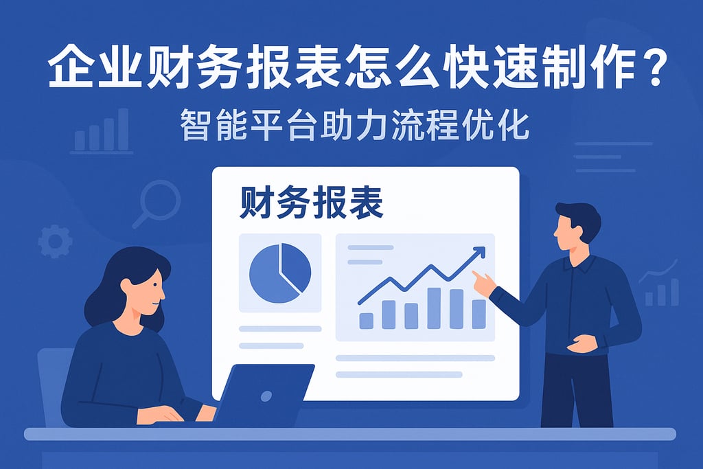 企业财务报表怎么快速制作？智能平台助力流程优化