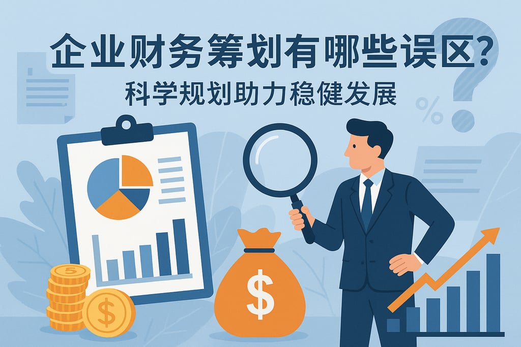 企业财务筹划有哪些误区？科学规划助力稳健发展