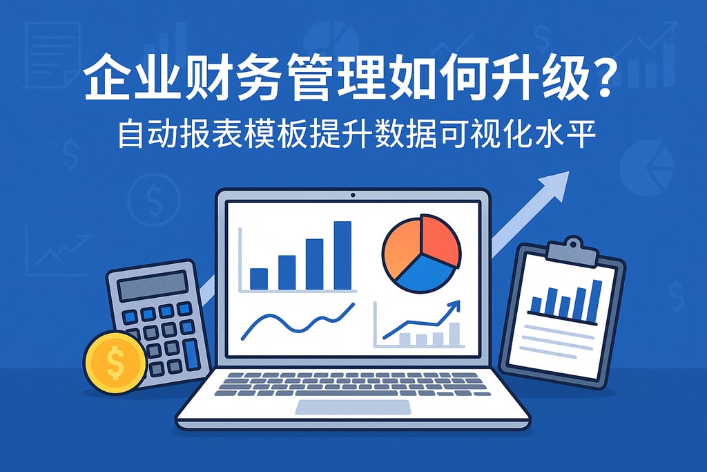 企业财务管理如何升级？自动报表模板提升数据可视化水平